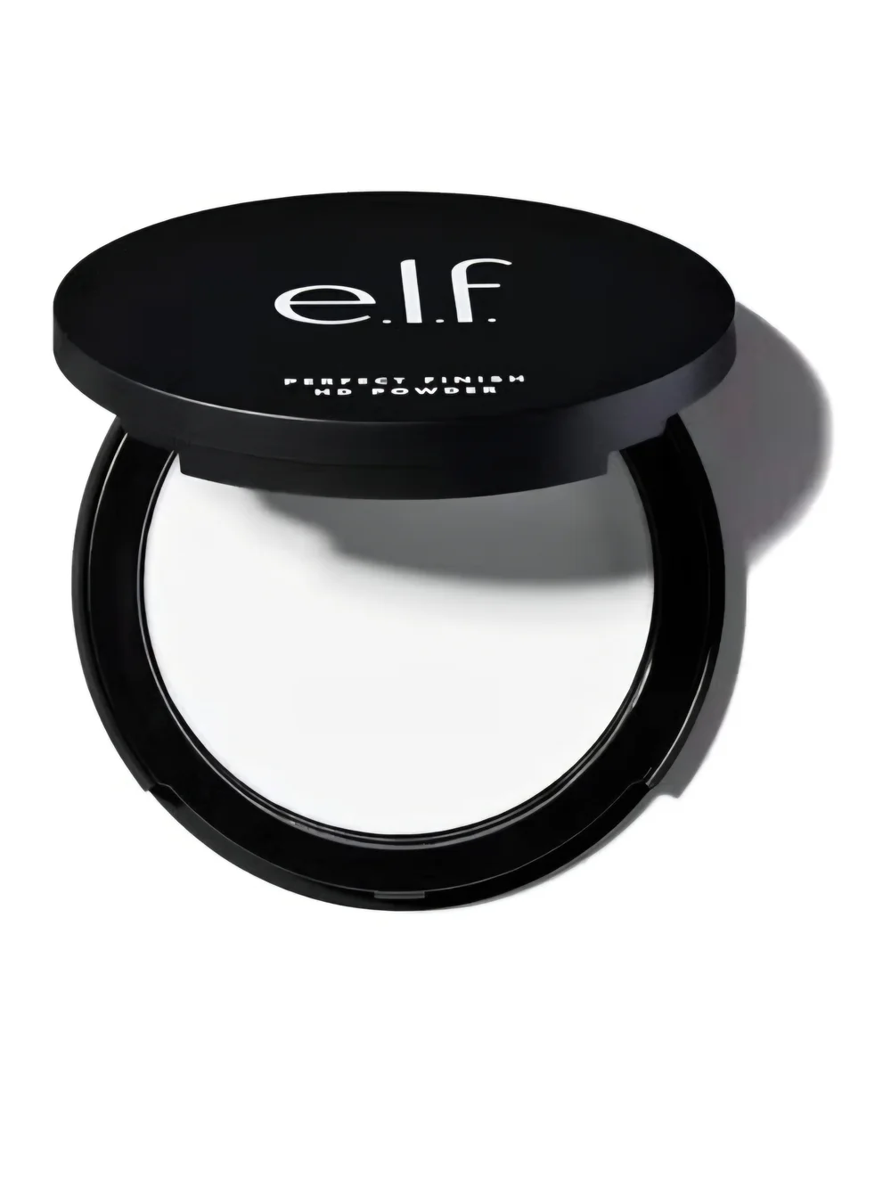 💣♡e.l.f. Perfect Finish HD Setting Powder - Black Compact, White Powder
